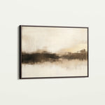 Abstract 310 Canvas Art 60 x 40 cm / Black
