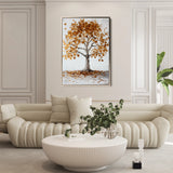 Landscape 310 Canvas Art 60 x 40 cm / Black