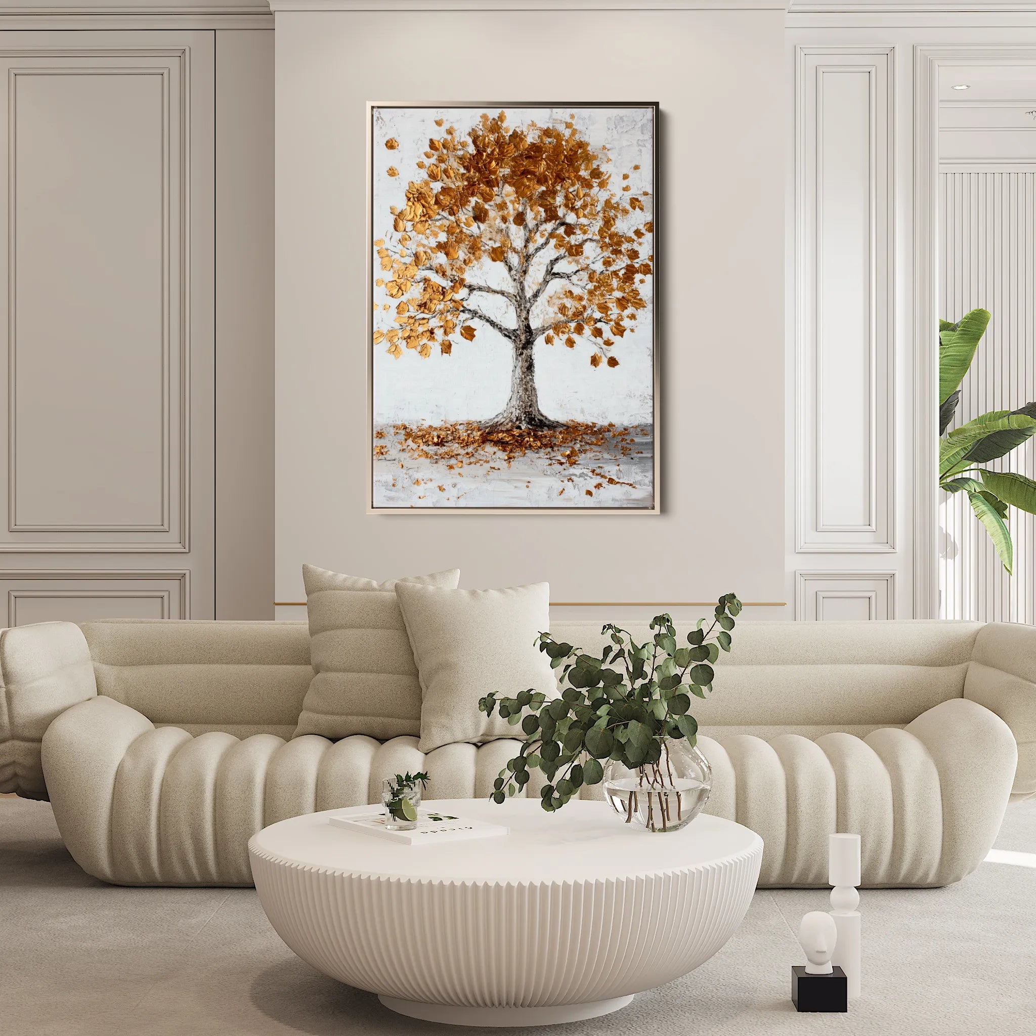 Landscape 310 Canvas Art 60 x 40 cm / Black