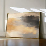 Abstract 312 Canvas Art 60 x 40 cm / Black