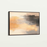 Abstract 312 Canvas Art 60 x 40 cm / Black