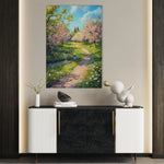 Landscape 312 Canvas Art 60 x 40 cm / Black