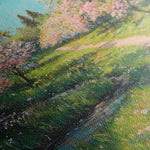 Landscape 312 Canvas Art 60 x 40 cm / Black