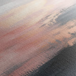 Abstract 313 Canvas Art 60 x 40 cm / Black
