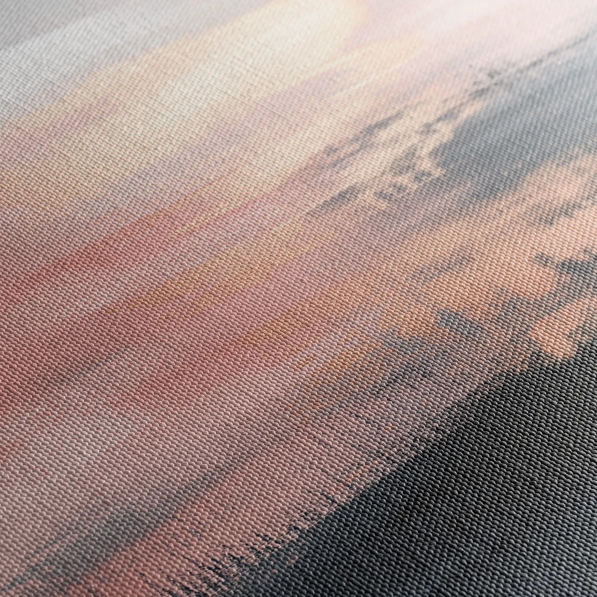 Abstract 313 Canvas Art 60 x 40 cm / Black