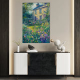 Landscape 313 Canvas Art 60 x 40 cm / Black