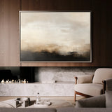 Abstract 316 Canvas Art 60 x 40 cm / Black