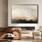 Abstract 316 Canvas Art 60 x 40 cm / Black