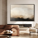 Abstract 316 Canvas Art 60 x 40 cm / Black
