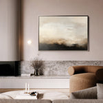 Abstract 316 Canvas Art 60 x 40 cm / Black