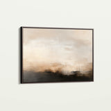 Abstract 316 Canvas Art 60 x 40 cm / Black