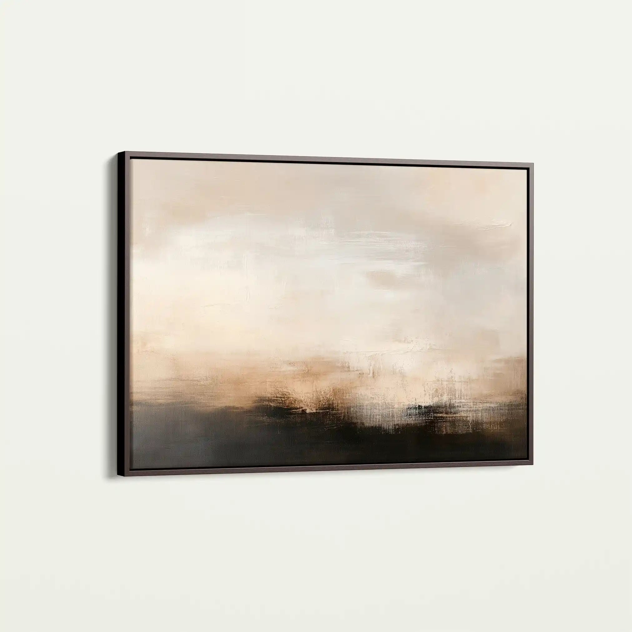 Abstract 316 Canvas Art 60 x 40 cm / Black
