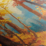 Landscape 317 Canvas Art 60 x 40 cm / Black