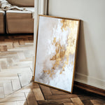 Abstract 319 Canvas Art 60 x 40 cm / Black