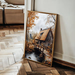 Landscape 319 Canvas Art 60 x 40 cm / Black