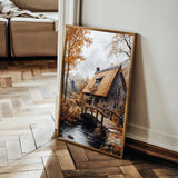 Landscape 319 Canvas Art 60 x 40 cm / Black
