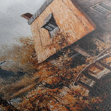 Landscape 319 Canvas Art 60 x 40 cm / Black