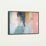 Abstract 320 Canvas Art 60 x 40 cm / Black