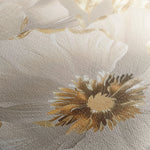 Floral 320 Canvas Art 60 x 40 cm / Black