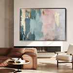 Abstract 321 Canvas Art 60 x 40 cm / Black
