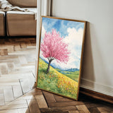 Landscape 321 Canvas Art 60 x 40 cm / Black