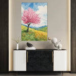 Landscape 321 Canvas Art 60 x 40 cm / Black