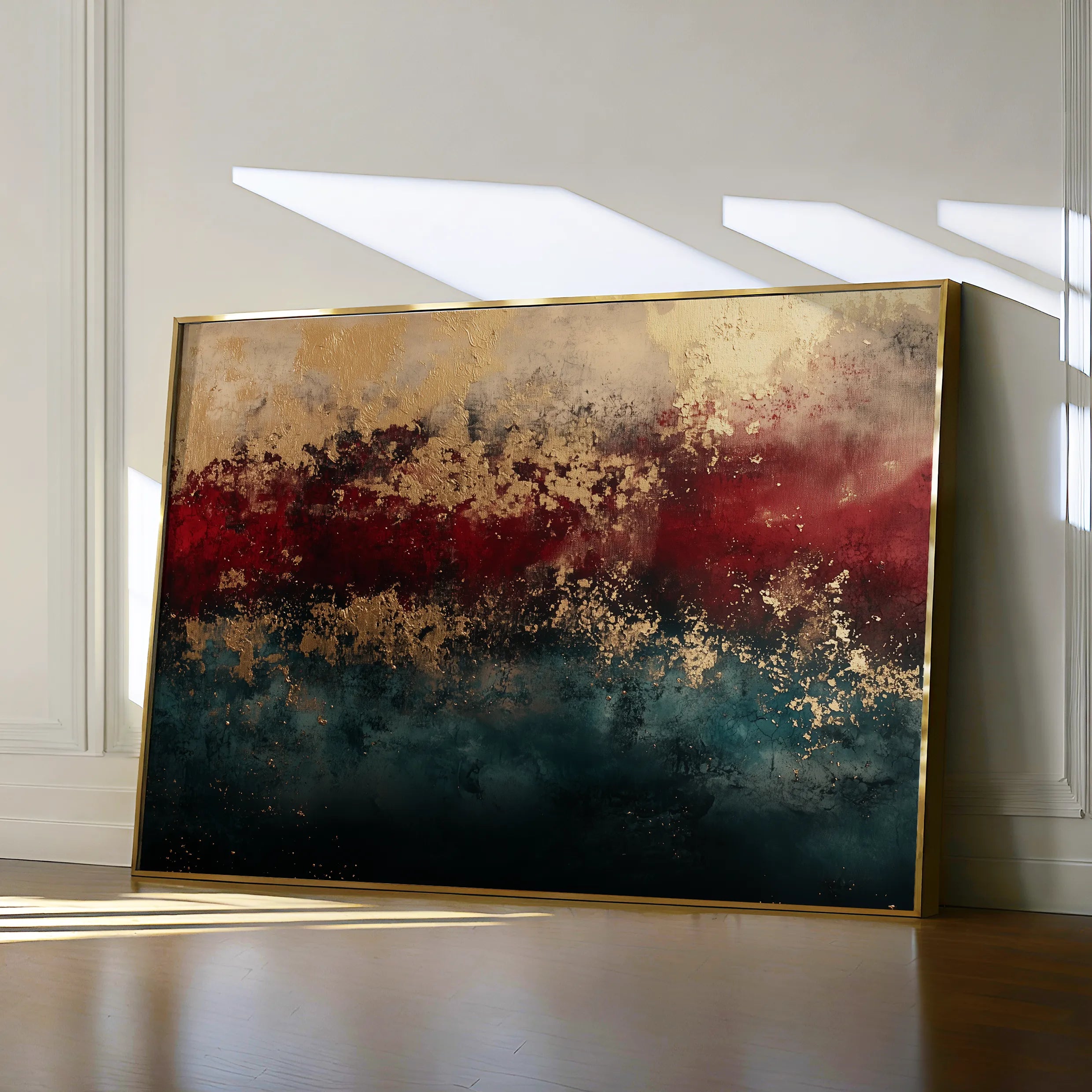 Abstract 322 Canvas Art 60 x 40 cm / Black