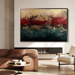 Abstract 322 Canvas Art 60 x 40 cm / Black