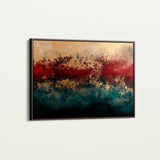 Abstract 322 Canvas Art 60 x 40 cm / Black