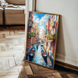 Landscape 322 Canvas Art 60 x 40 cm / Black