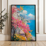 Landscape 323 Canvas Art 60 x 40 cm / Black