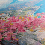 Landscape 323 Canvas Art 60 x 40 cm / Black