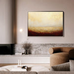 Abstract 324 Canvas Art 60 x 40 cm / Black