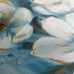 Floral 324 Canvas Art 60 x 40 cm / Black