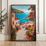 Landscape 324 Canvas Art 60 x 40 cm / Black