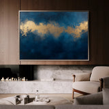 Abstract 325 Canvas Art 60 x 40 cm / Black
