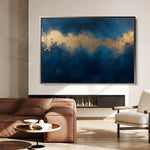 Abstract 325 Canvas Art 60 x 40 cm / Black