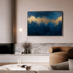 Abstract 325 Canvas Art 60 x 40 cm / Black