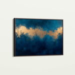 Abstract 325 Canvas Art 60 x 40 cm / Black
