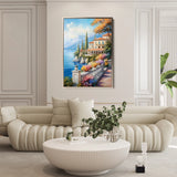 Landscape 325 Canvas Art 60 x 40 cm / Black