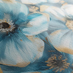 Floral 326 Canvas Art 60 x 40 cm / Black