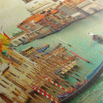 Landscape 326 Canvas Art 60 x 40 cm / Black