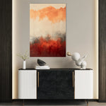 Abstract 327 Canvas Art 60 x 40 cm / Black