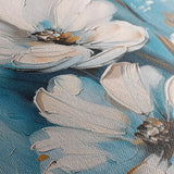 Floral 327 Canvas Art 60 x 40 cm / Black