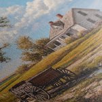 Landscape 327 Canvas Art 60 x 40 cm / Black