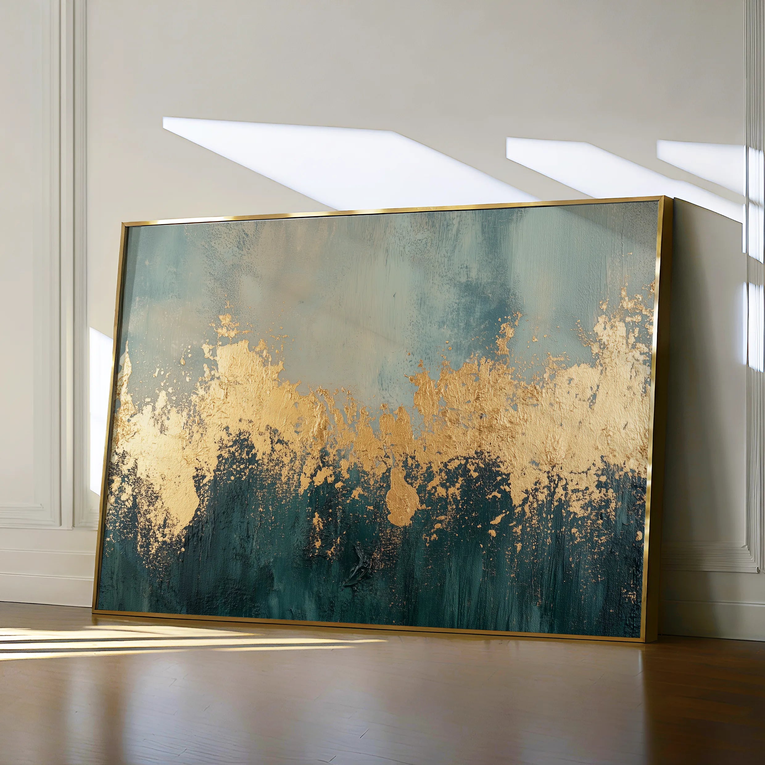 Abstract 328 Canvas Art 60 x 40 cm / Black