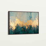 Abstract 328 Canvas Art 60 x 40 cm / Black