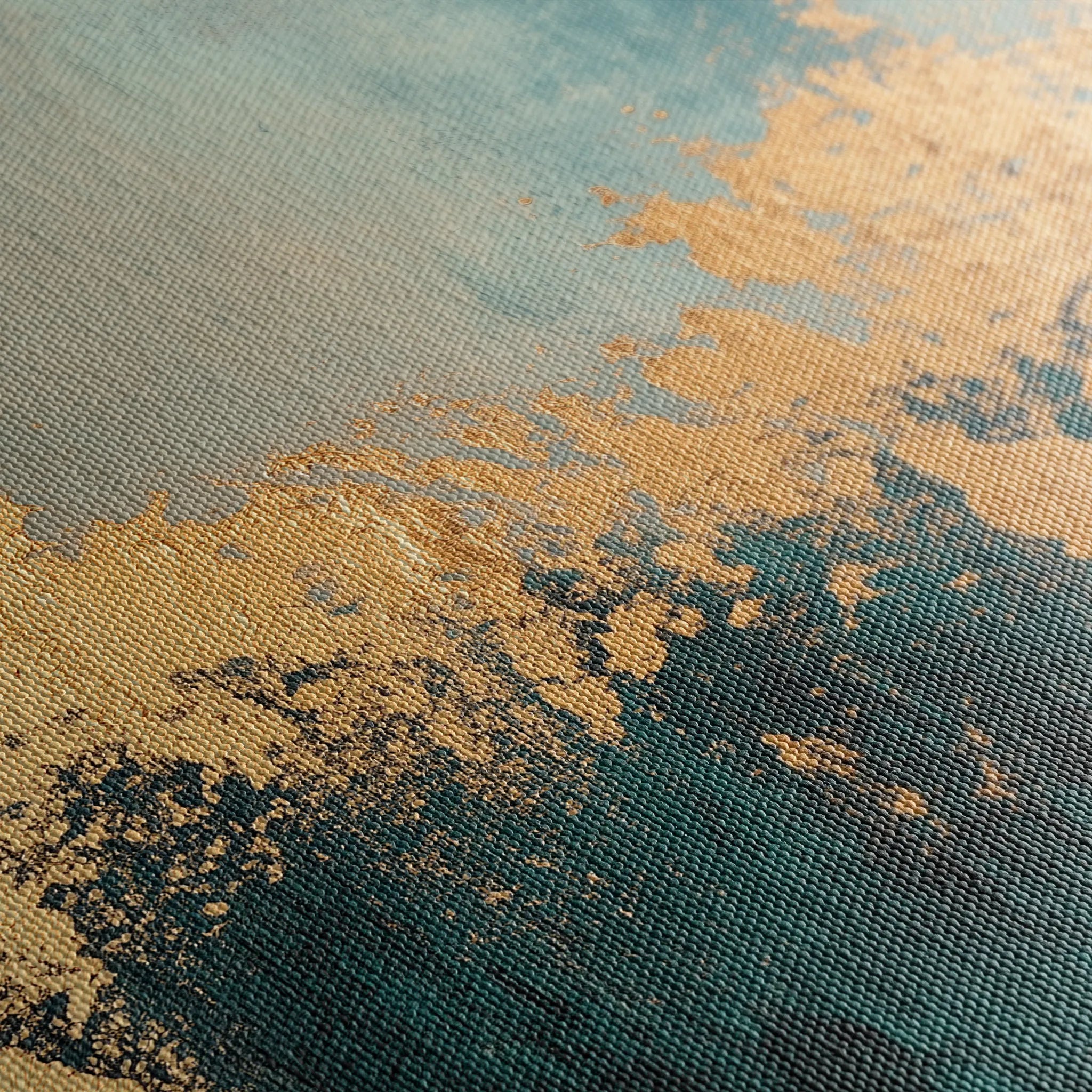 Abstract 328 Canvas Art 60 x 40 cm / Black