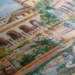 Landscape 328 Canvas Art 60 x 40 cm / Black