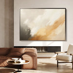 Abstract 330 Canvas Art 60 x 40 cm / Black
